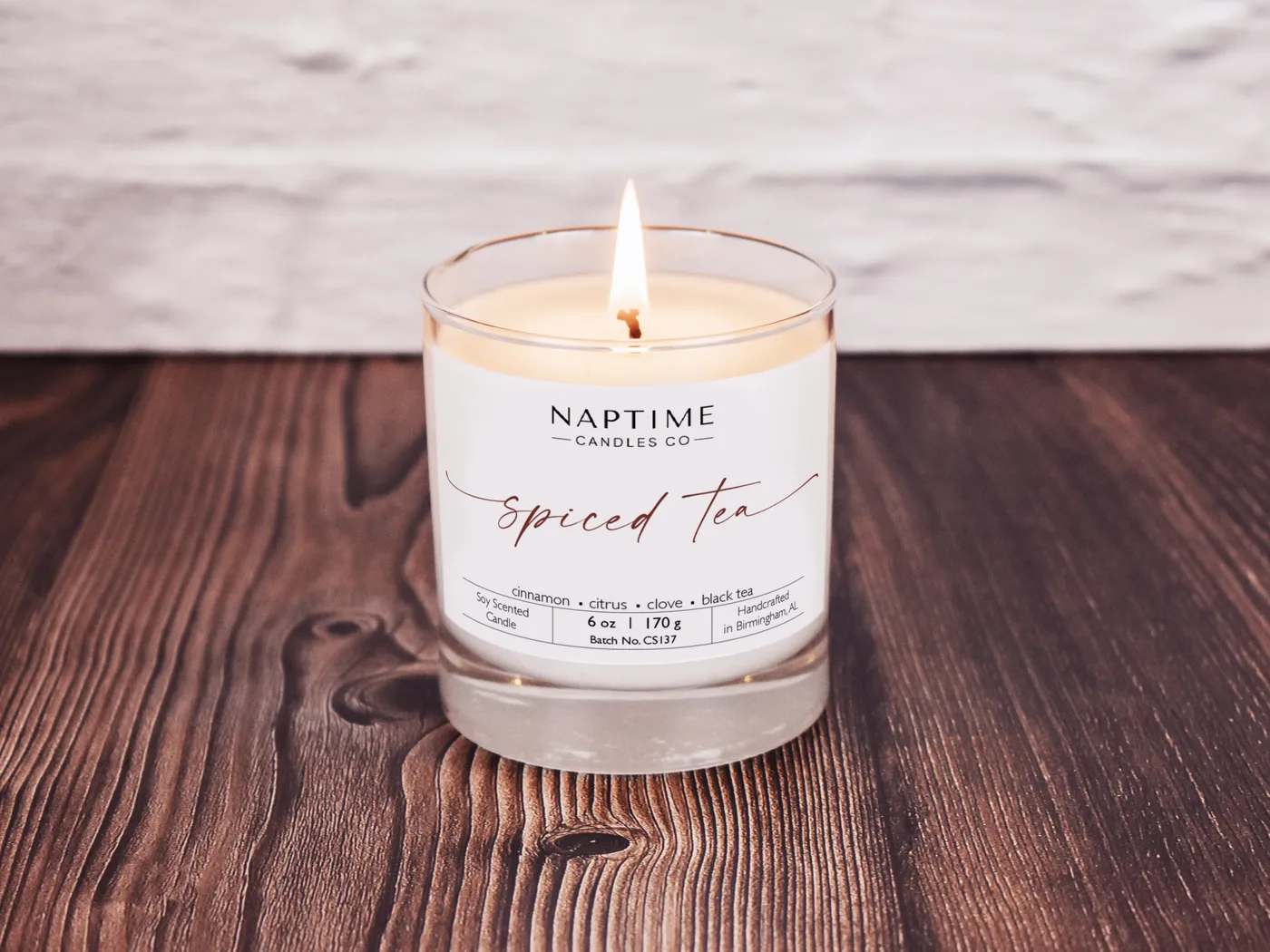 Spiced Tea soy candle