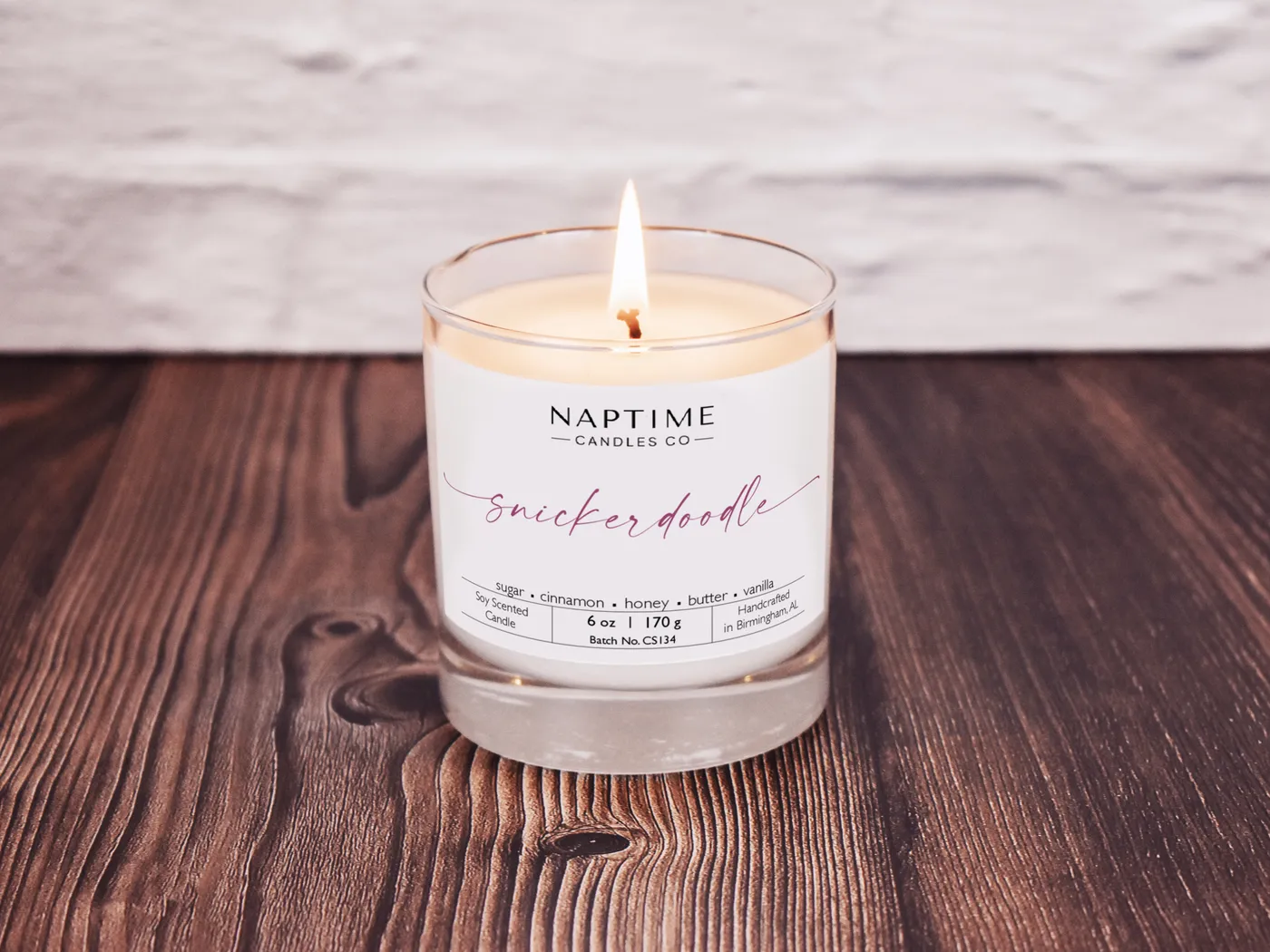 Snickerdoodle soy candle